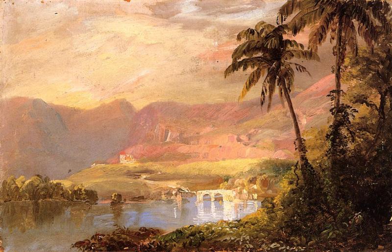 Frederic Edwin Church Tropical Landscape France oil painting art